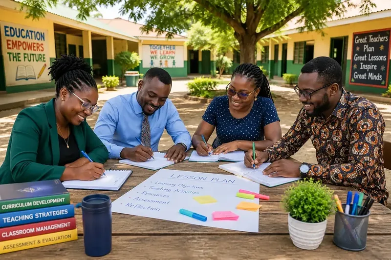 African classroom lesson planning