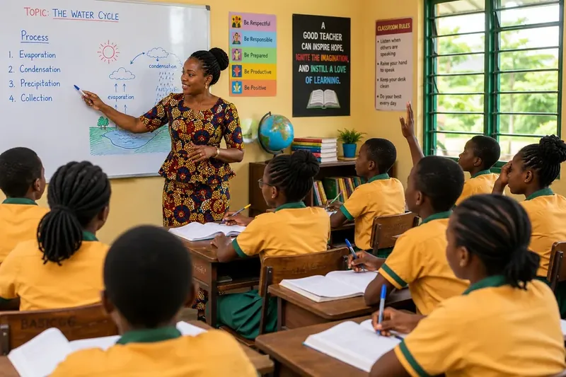 Teacher using Eduformium in the classroom